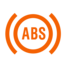 Tekerlek Kilitlenmesini Önleme Sistemi Uyarısı (ABS) simgesi