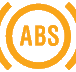 Tekerlek kilitlenmesini önleme sistemi Uyarısı (ABS) simgesi