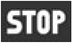 Merkezi Uyarı Lambası (STOP) Uyarısı simgesi