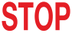 STOP Uyarısı simgesi
