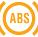 Tekerlek kilitlenmesini önleme sistemi Uyarısı (ABS) simgesi