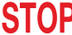 STOP Uyarısı simgesi
