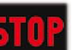 STOP uyarı lambası Uyarısı simgesi
