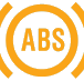 Tekerlek kilitlenmesini önleme sistemi Uyarısı (ABS) simgesi