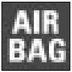 Airbag'ler Uyarı Lambası simgesi