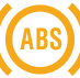 Tekerlek kilitlenmesini önleme sistemi Uyarısı (ABS) simgesi