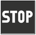 Merkezi Alarm Uyarı Lambası (STOP) Uyarısı simgesi