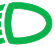 Kısa farlar Uyarısı simgesi