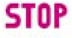 STOP uyarı lambası Uyarısı simgesi