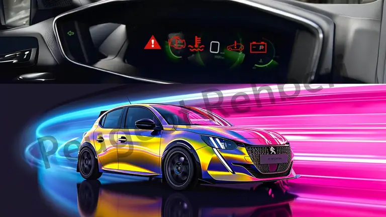 Peugeot 208 Gösterge Arızaları: Kırmızı Uyarılar