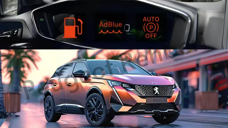 Peugeot 2008 Gösterge Arızaları: Turuncu Uyarılar