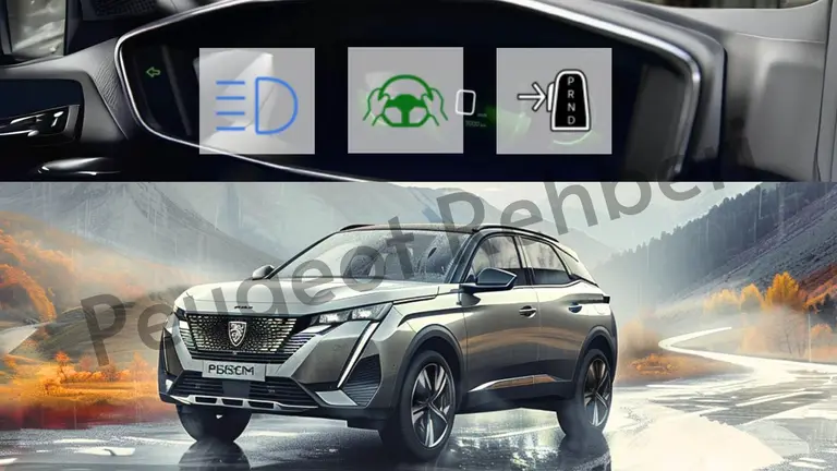 Peugeot 2008 Gösterge Lambaları: Yeşil ve Mavi Uyarılar