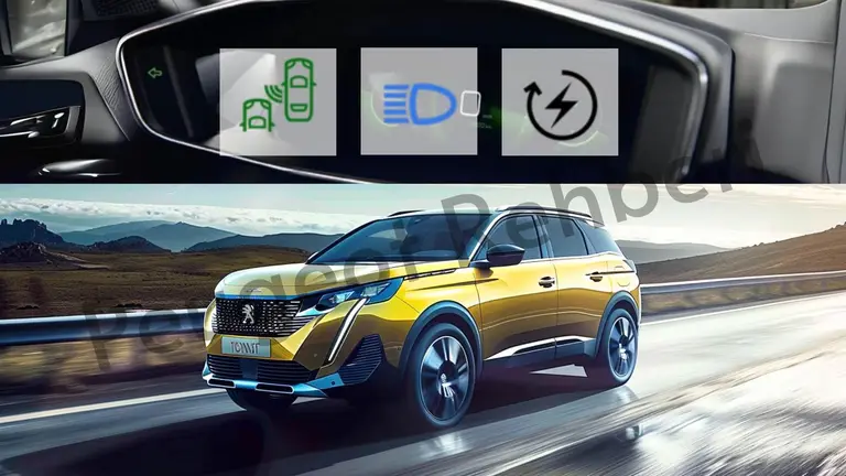 Peugeot 5008 Gösterge Lambaları: Yeşil ve Mavi Uyarılar
